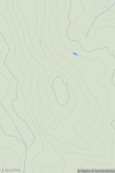 Thumbnail image for Conegar Hill [South Central England] [ST439032] showing contour plot for surrounding peak
